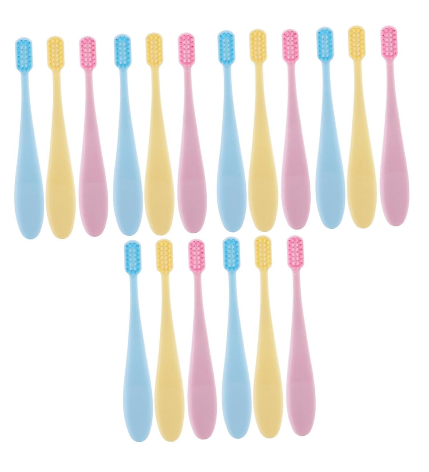 Ultechnovo 18-Piece Brightening Toothbrush Set | Baby & Children's Manual Toothbrushes | Soft Bristles for Gentle Care - Buy Online on GoSupps.com