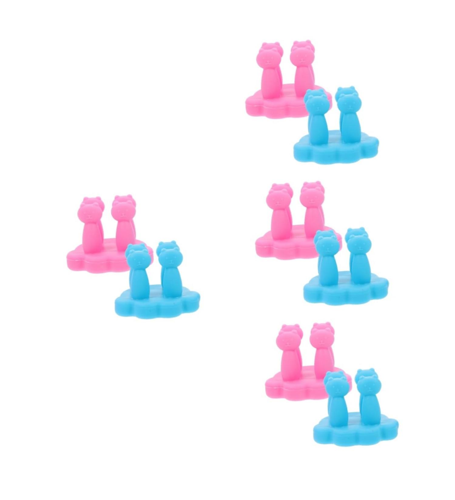 Zerodeko Silicone Toothbrush Holder - Self-Adhesive Hooks for Bathroom Storage - Color-Sorted Travel Packs - 8 STK - Buy Online on GoSupps.com