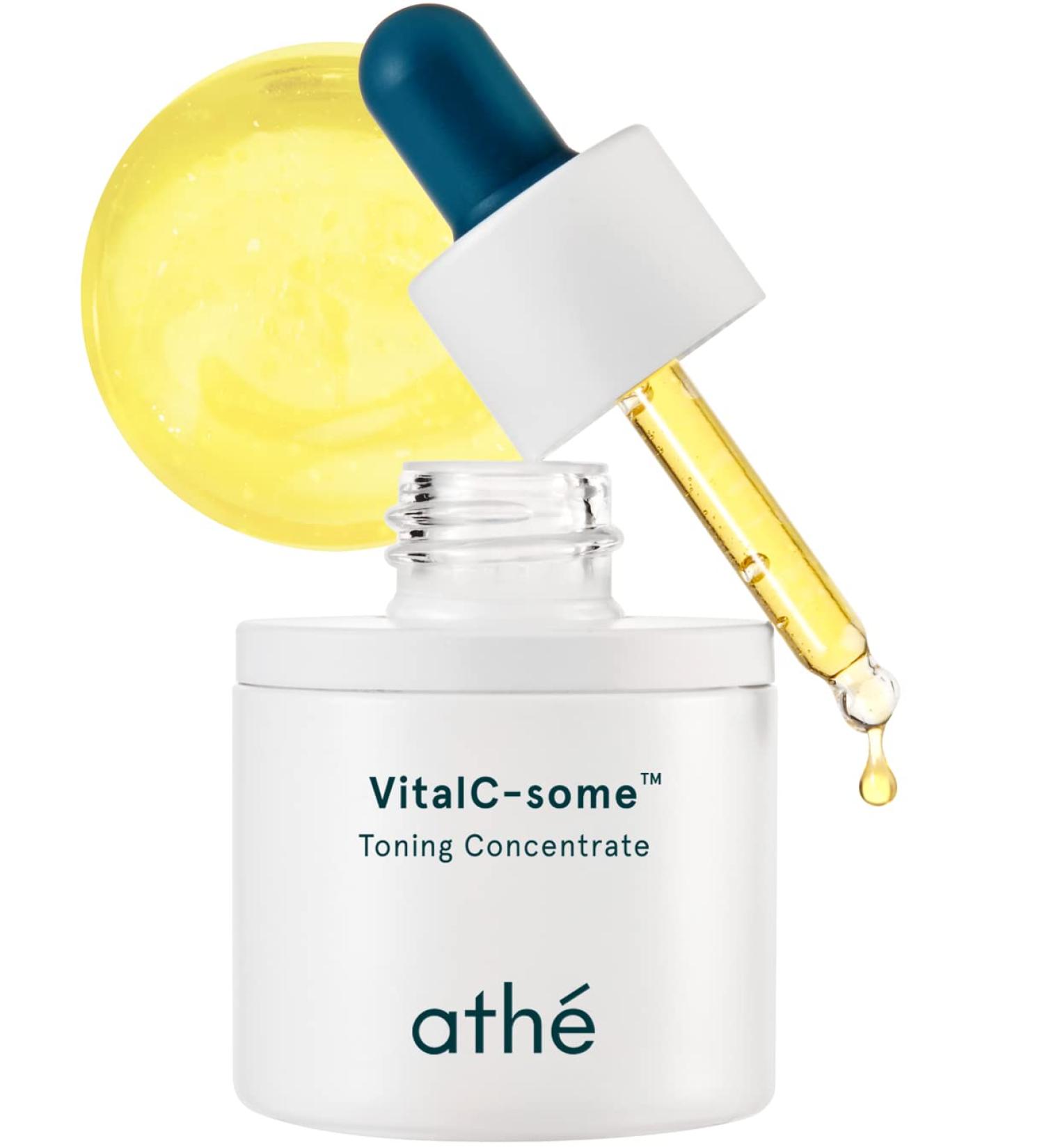 Buy ATHE Vital C-some Toning Concentrate | Anti-Aging Vitamin C Serum for Blemishes & Radiance | Korean Vegan Face Ampoule - 0.67 fl. oz - Buy Online on GoSupps.com