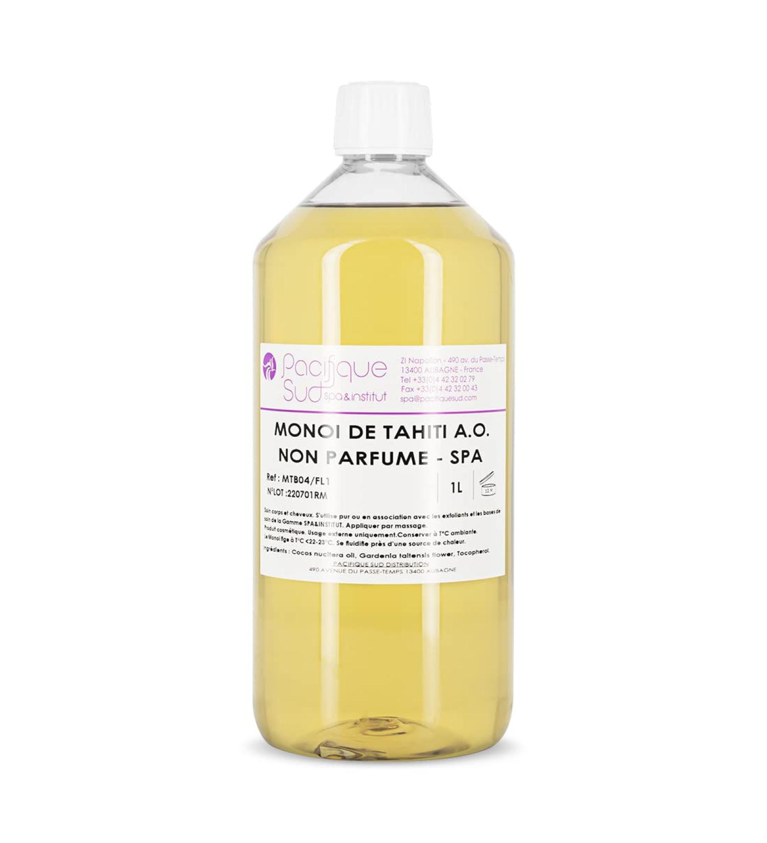 Mono Tahiti A. O. SPA Pacifique Sud non parfum 1 Litre