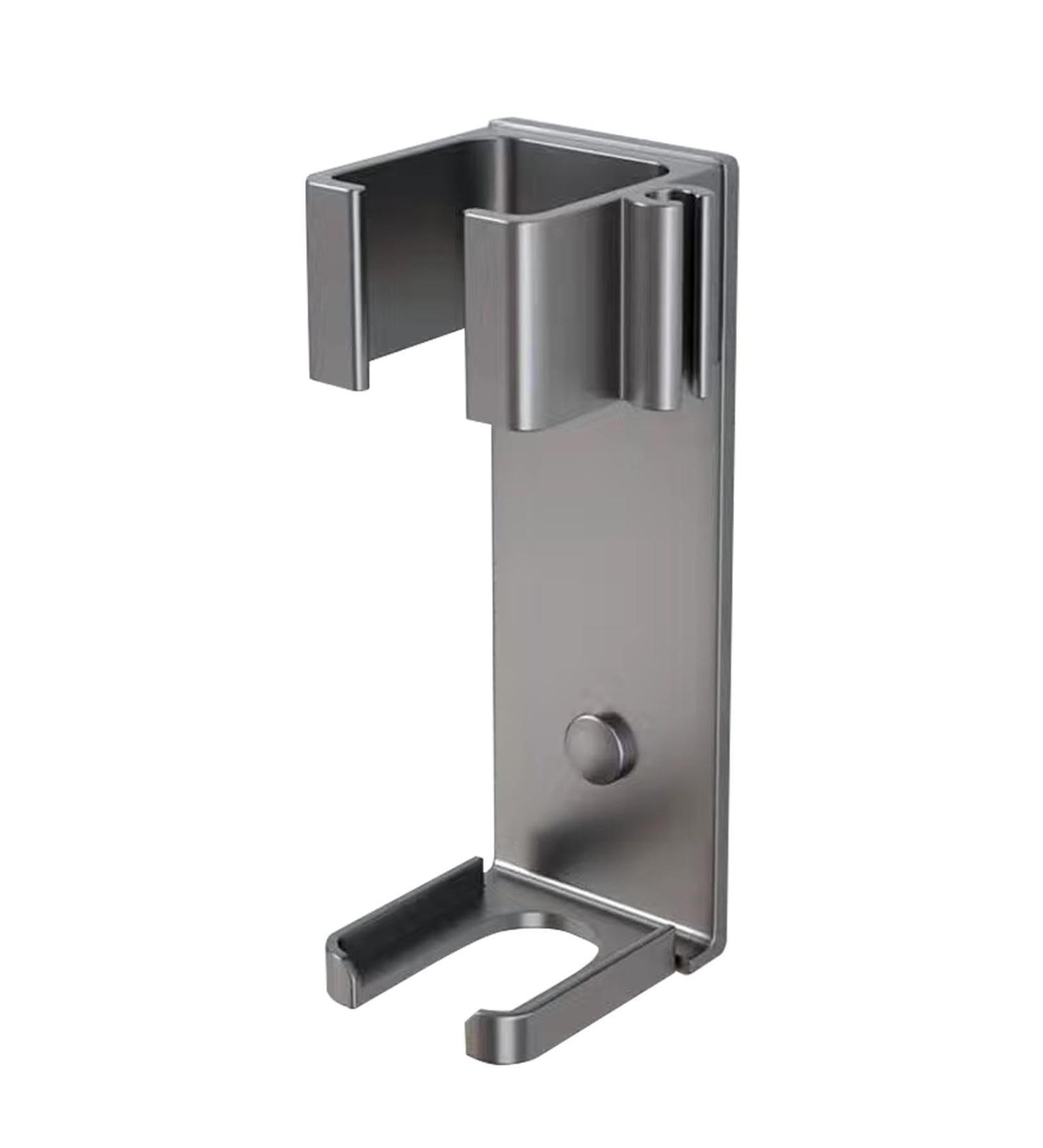 Hair Curling Wand Holder | Curling Wand Wall Mount Winder Function Organizer - High Temp Resistant 36mm Diameter for Straight Hair Comb Pochy Grey - Buy Online on GoSupps.com