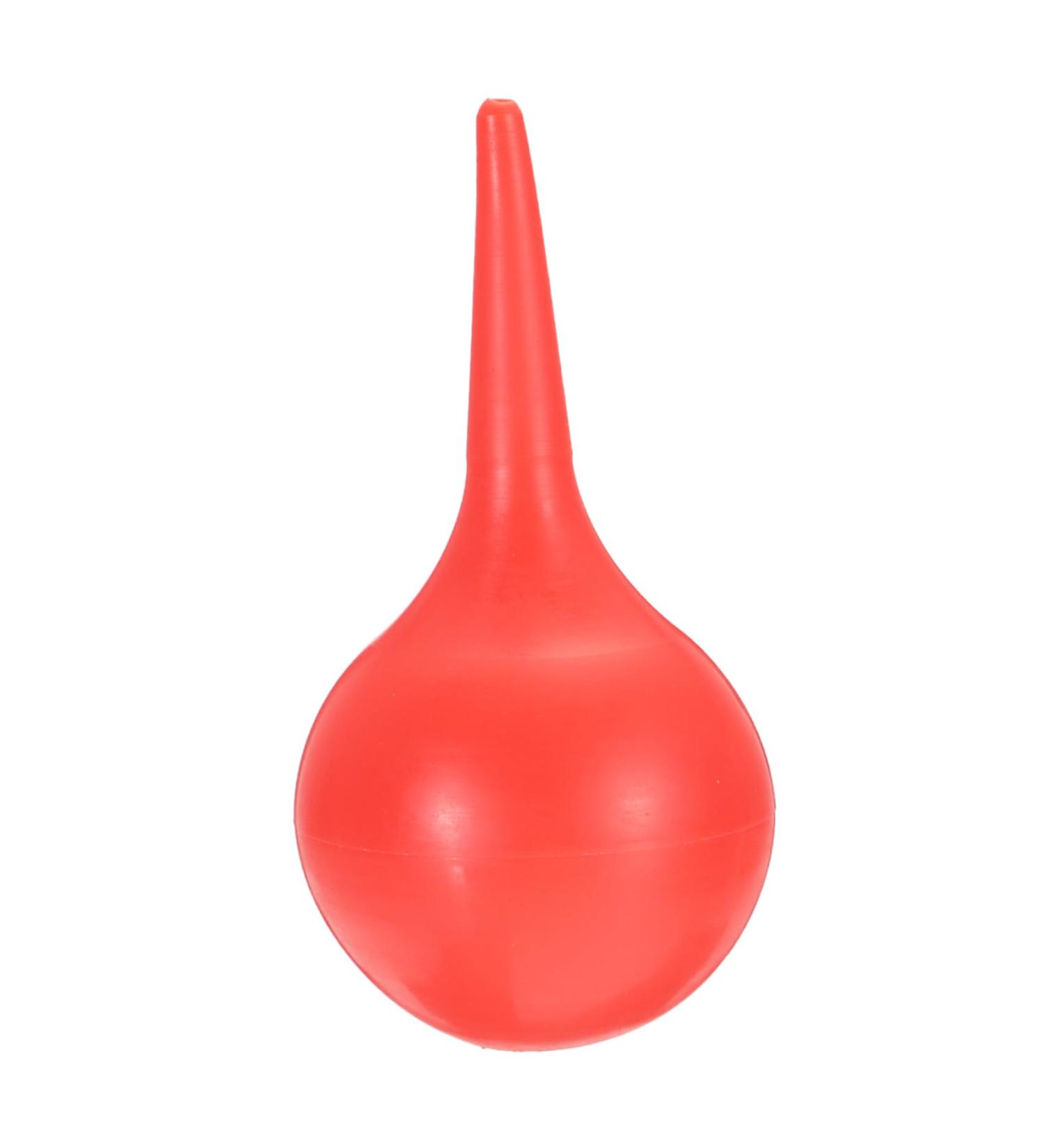 Lurrose Rubber Ball Ear Cleaner 1 Piece Spring Blower for Headphones Keyboards & Ears - Durable Red Dirt Remover - Buy Online on GoSupps.com