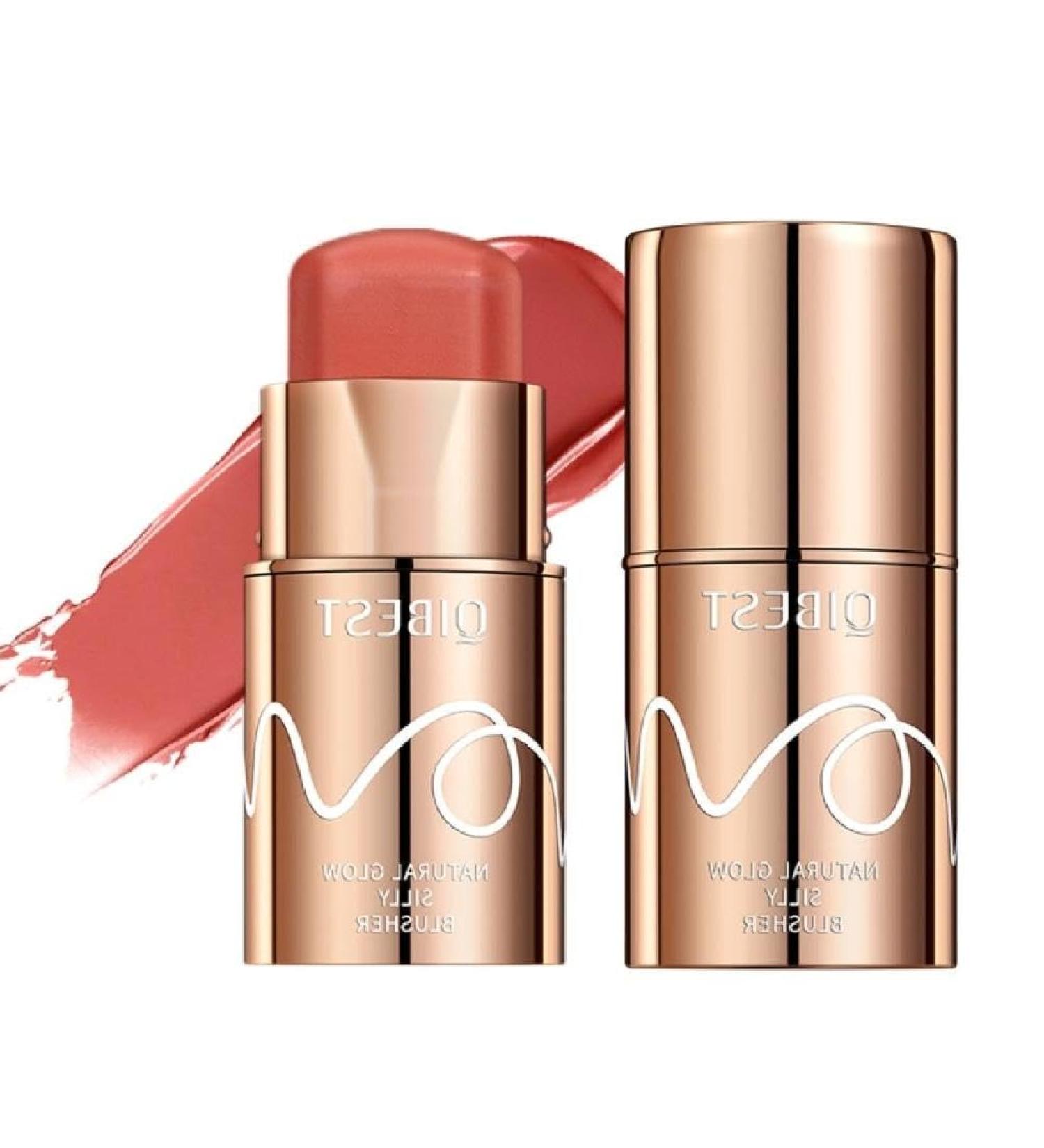 Creamy Lightweight Lipstick Tint Waterproof Multi-Stick Makeup for Women Natural Cream Blusher Makeup 2 - Buy Online on GoSupps.com