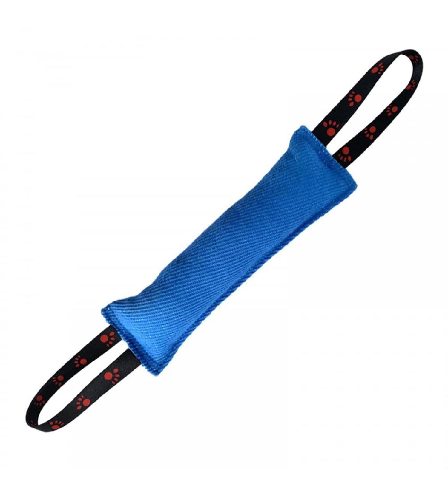 Dongker Bite Sausage for Dogs | 30cm Durable K9 Tug Toy | Robust Training & Play | Blue - Buy Online on GoSupps.com