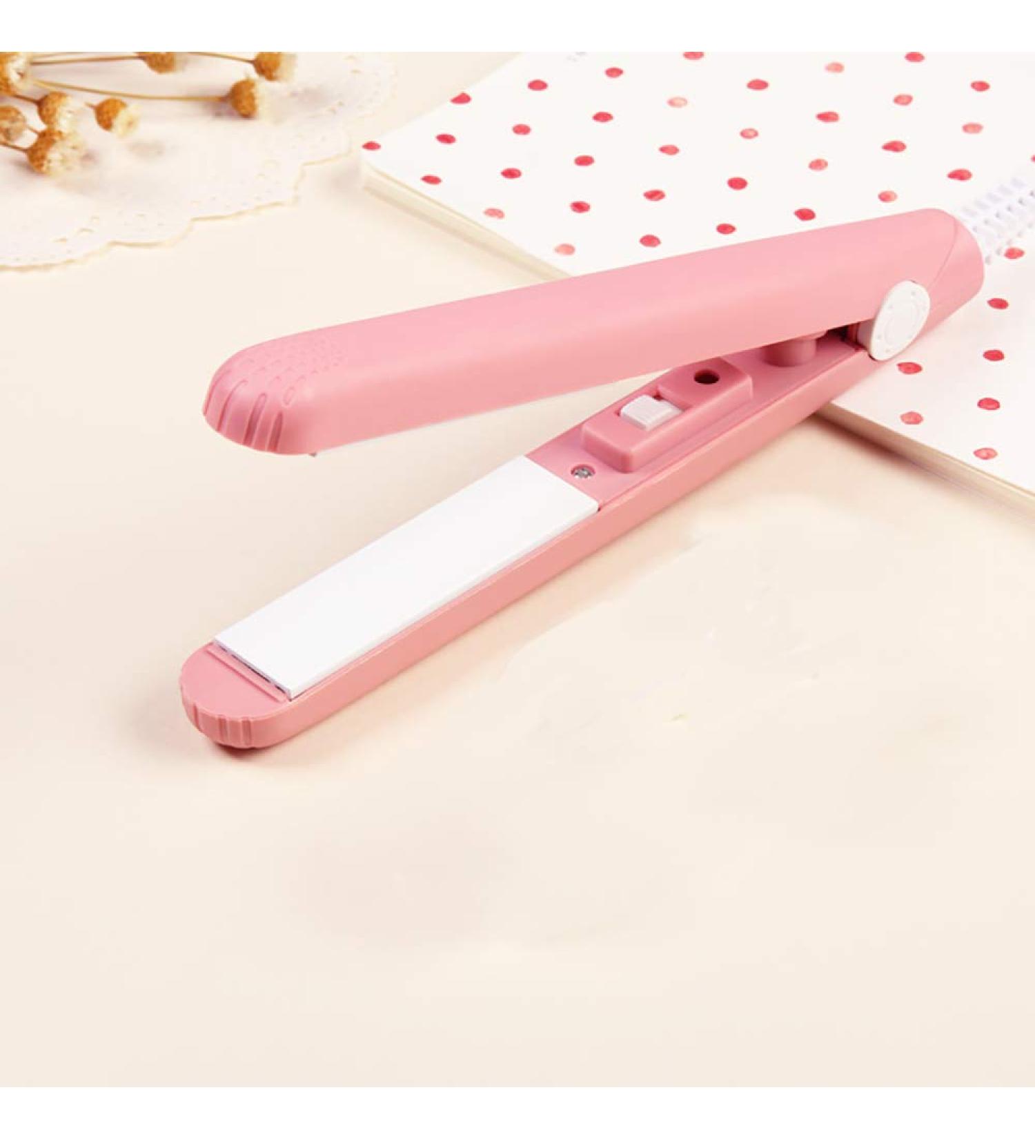 Hair Straightener Mini Flat Iron for Thin Hair 0.66 * 0.5in - Buy Online on GoSupps.com