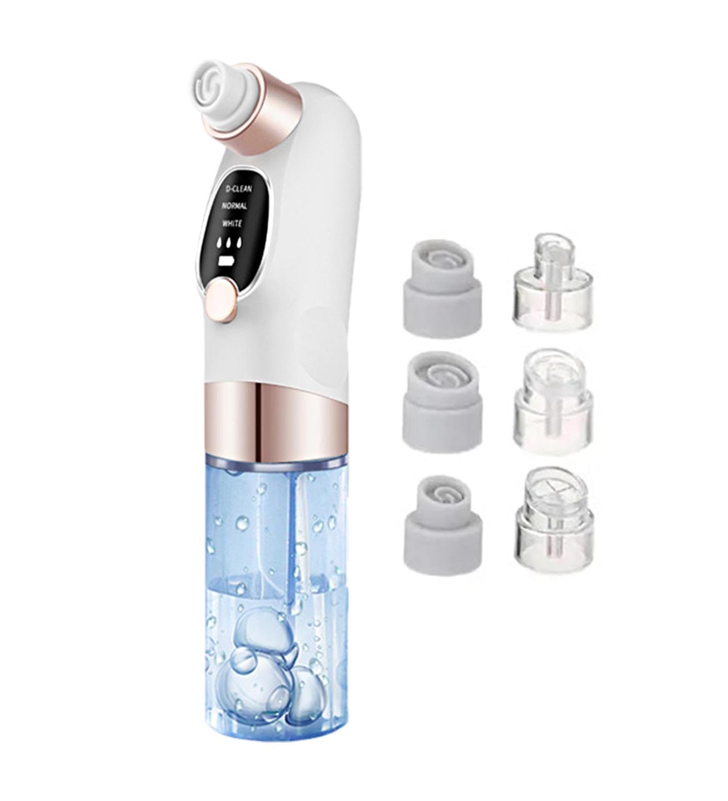 Electric Black Head Remover | Electric Extractor Tool 6 Suction Rechargeable Adjustable Nose Black Head Remover for Women and Men - Buy Online on GoSupps.com