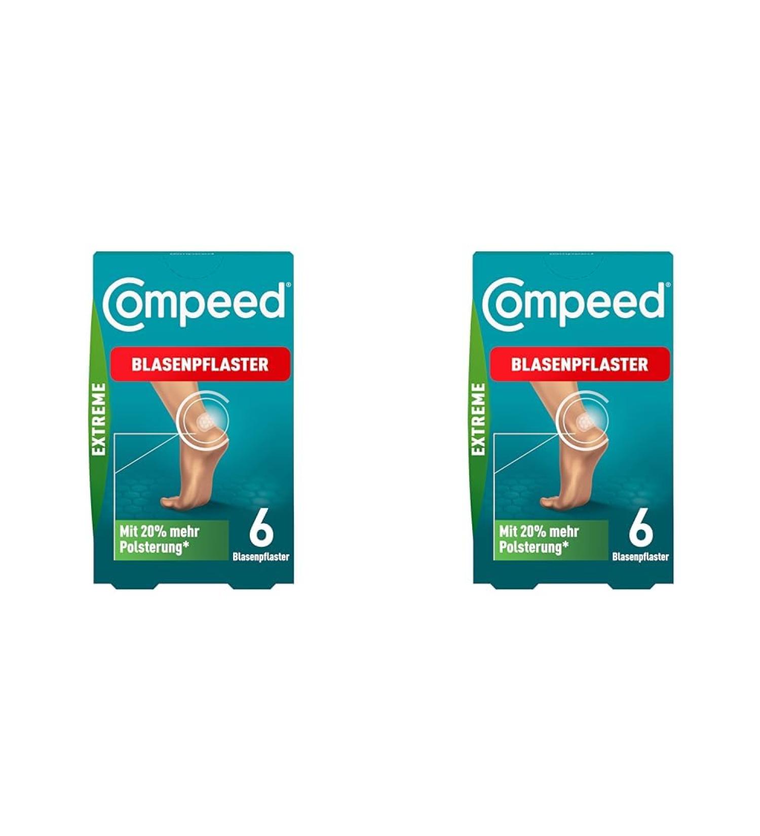 Buy Compeed Bladder Plaster - Extreme Hydrocolloid Patches for Blisters on Heels | 2-Pack (12 Pieces) - Fast International Shipping - Buy Online on GoSupps.com