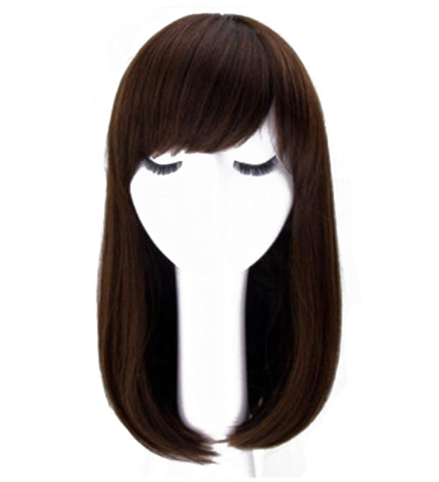 Buy Dark Brown Hair Topper for Women - Clipping Pony Side Thick & Thinning Hair Solutions 40.6 cm - Buy Online on GoSupps.com
