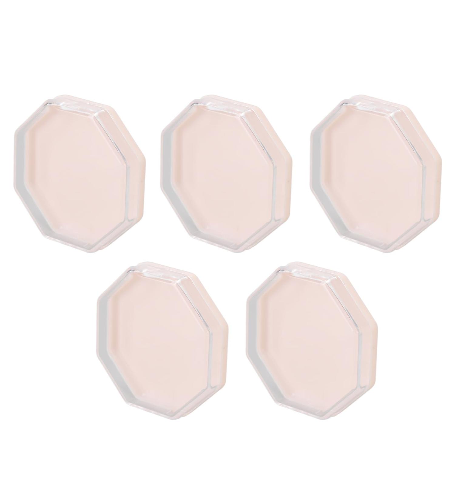 Makeup Puff Box Octagonal Powder Puff Container for Travel for Earrings - Buy Online on GoSupps.com