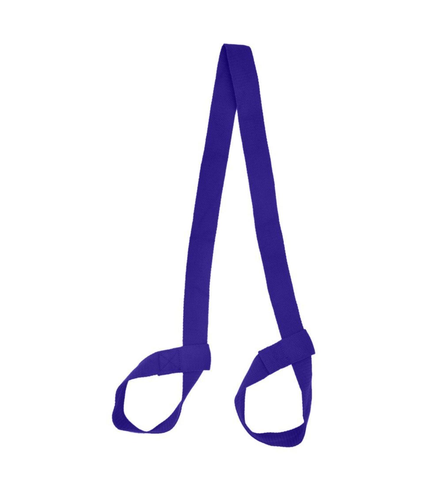 PlayCool Durable Yoga Mat Harness Strap Sling - Purple Yoga Mat Carrying Strap for Easy Transport - Buy Online on GoSupps.com