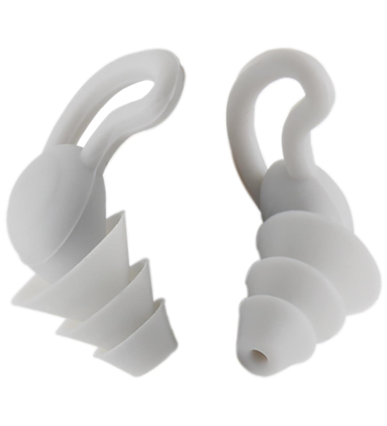 Buy Noise Cancelling Ear Plugs for Sleeping - Gray Silicone Sound Blocking & Hearing Protection - Buy Online on GoSupps.com