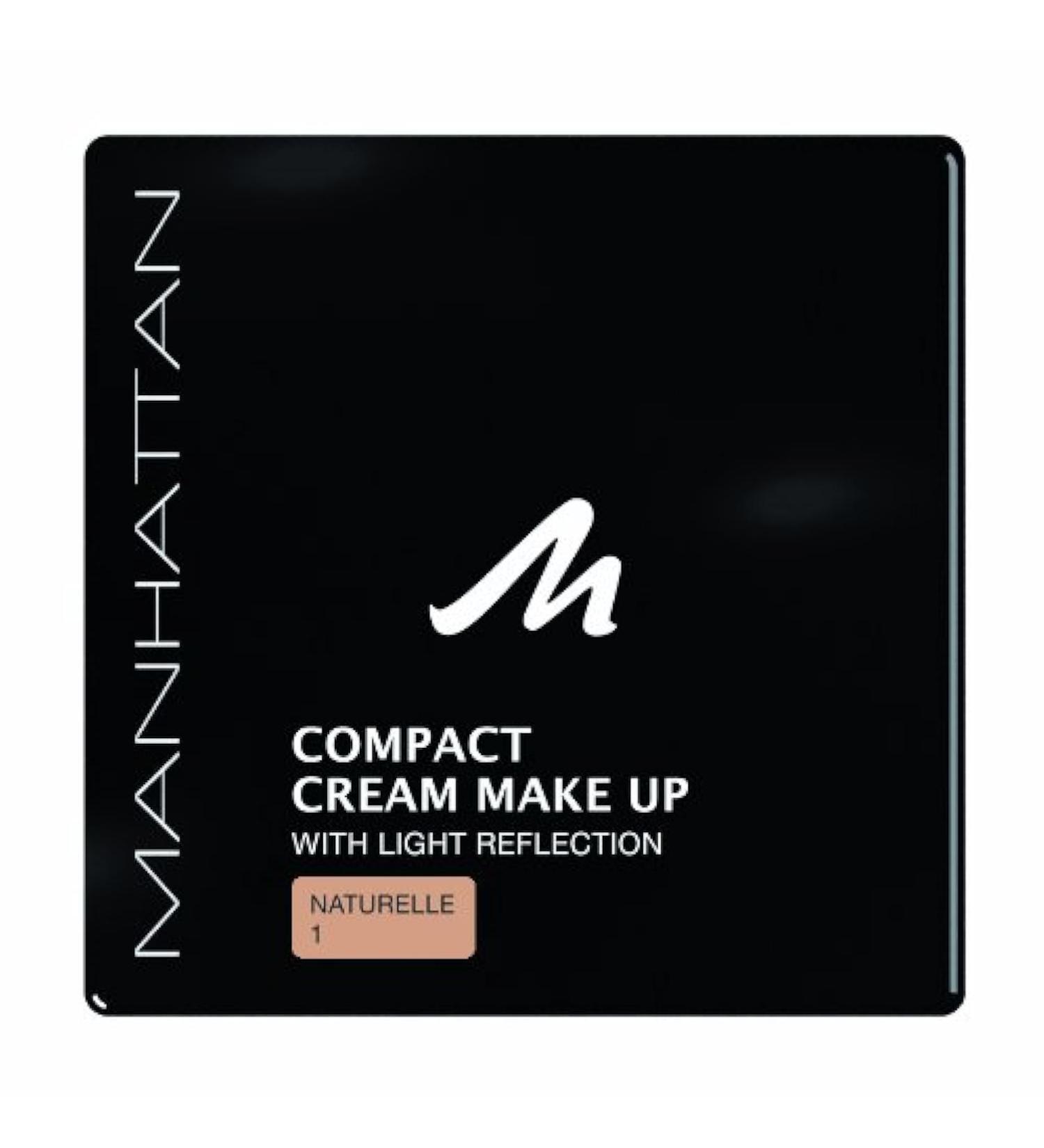 Manhattan 18209 Compact Cream Makeup - Natural 10g | Buy Online for International Shipping - Buy Online on GoSupps.com