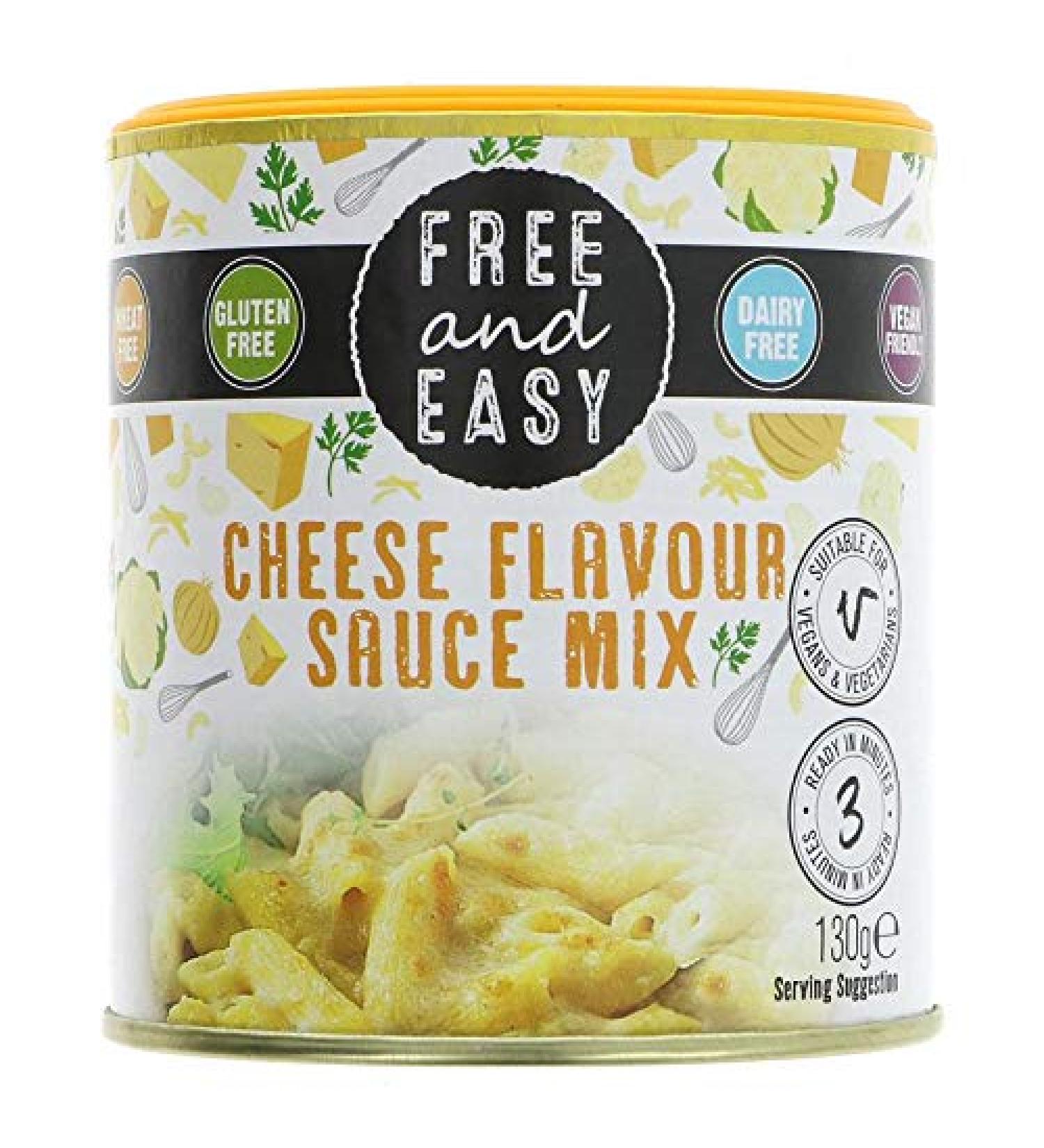 Free & Easy | Cheese Flavour Sauce Mix | 1 x 130g