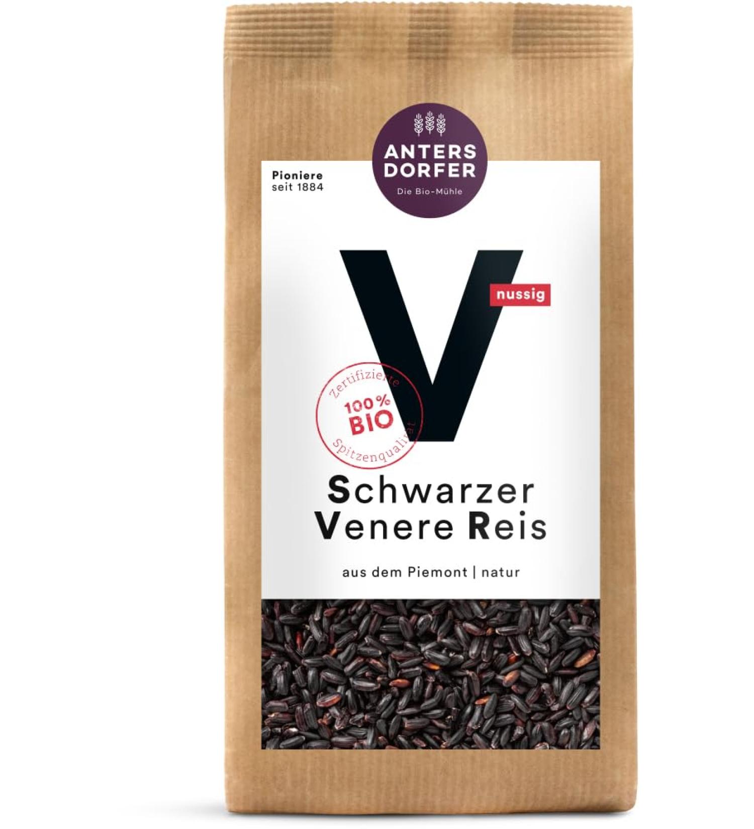 Antersdorfer Die BioM h Organic organic black Venere rice natural 2 x 250 gr
