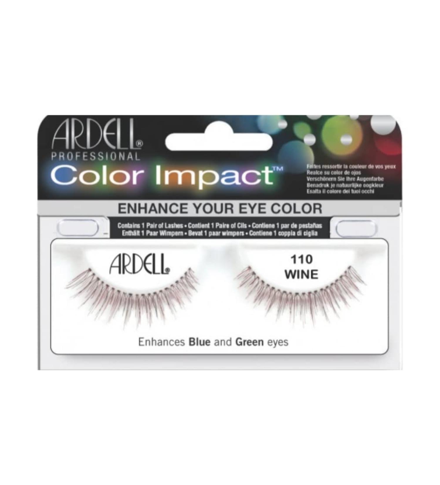 Ardell 110 Color Impact Lashes Wine