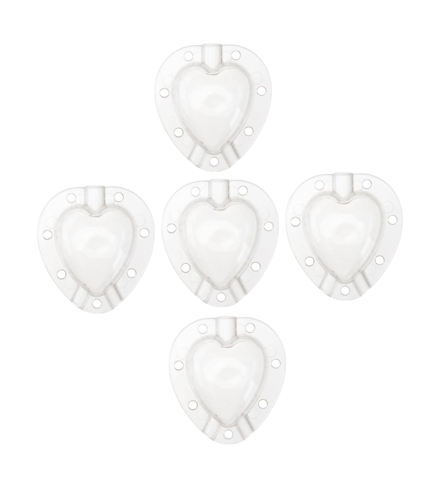 Mipcase 10 Pcs Fruit Shaping Mold Vegetable Mold Vegetable Growth Mold Heart-Shaped White Watermelon 4.5x4cmx2pcs Whitex2pcs - Buy Online on GoSupps.com