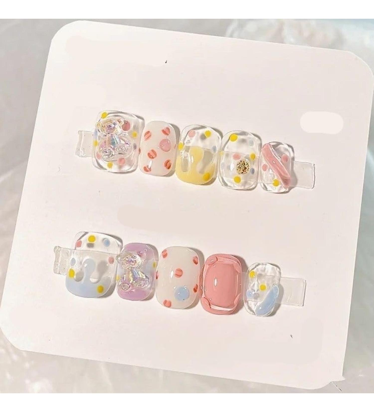 Sweetheart Handmade Nail Wearing Patch Cute Patch Detachable Nail Enhancement False nails (Size : XS) - Buy Online on GoSupps.com