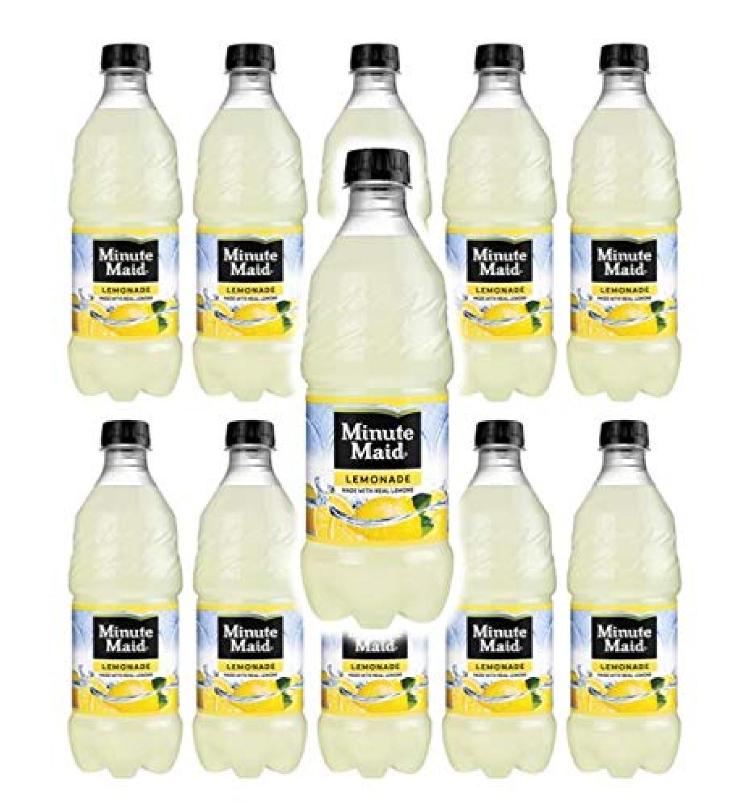 Minute Maid Lemonade 20oz bottles pack of 10 (total of 200 FL OZ)