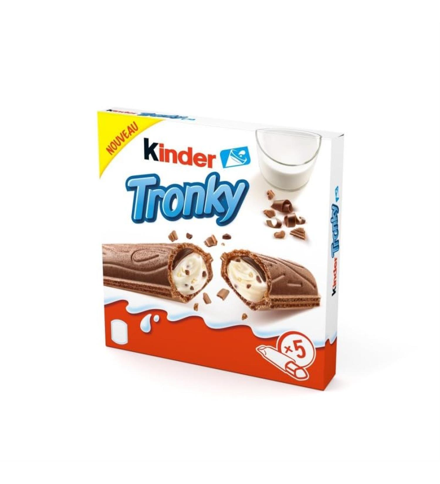  G n rique KINDER - Kinder Tronky Biscuits Filled with Milk Chocolate - 90g - Pack of 4 - Sold in Packs - Buy Online on GoSupps.com