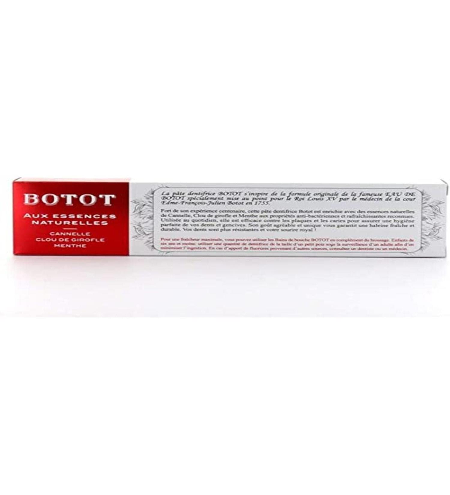 Botot Botot Cinnamon Clove and Mint Toothpaste 75 ml - Pack of 2