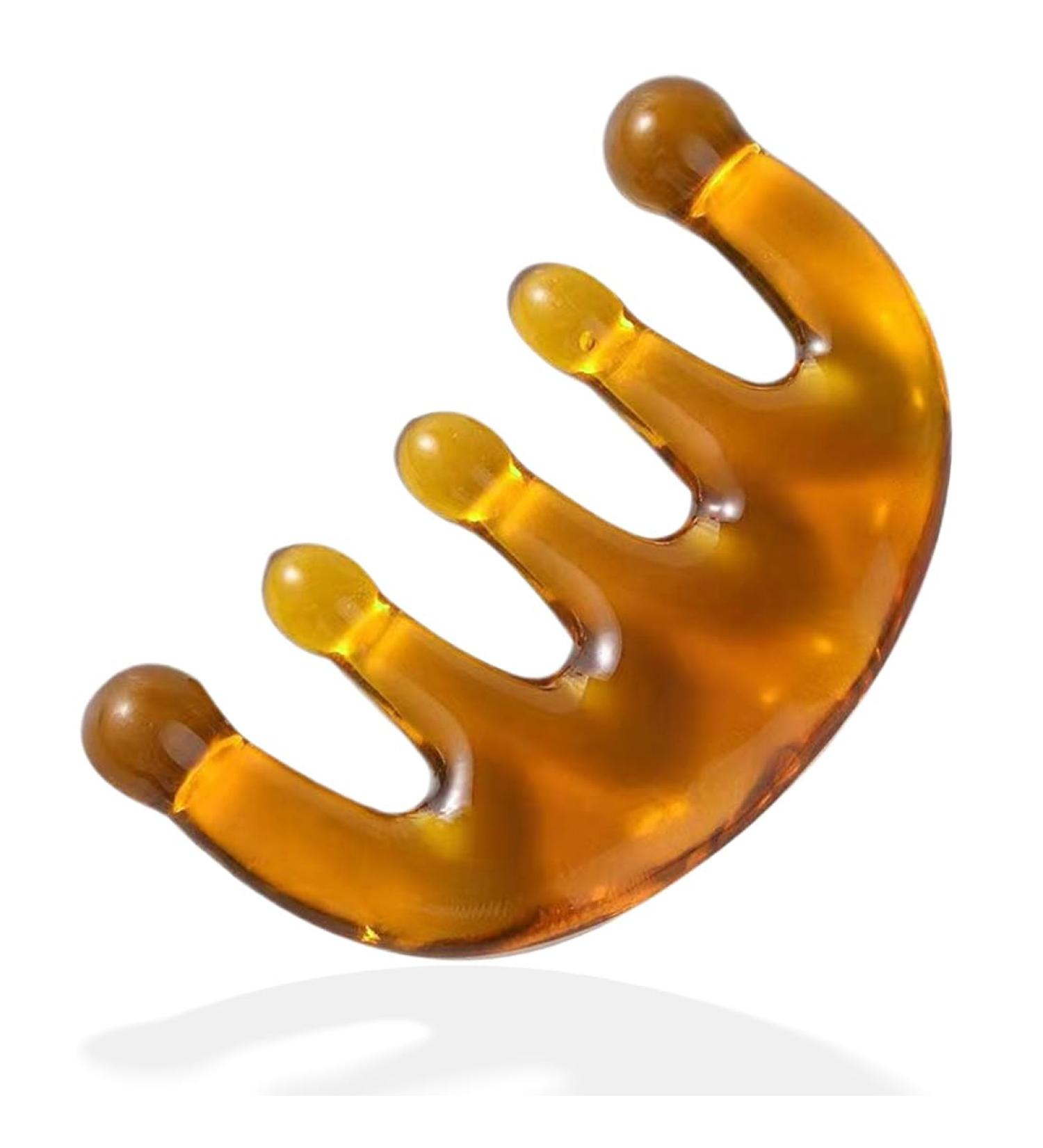 Massage Comb - Wide Tooth Head Massager & Acupuncture Tool for Fatigue Relief | Gua Sha Massaging Comb - Buy Online on GoSupps.com