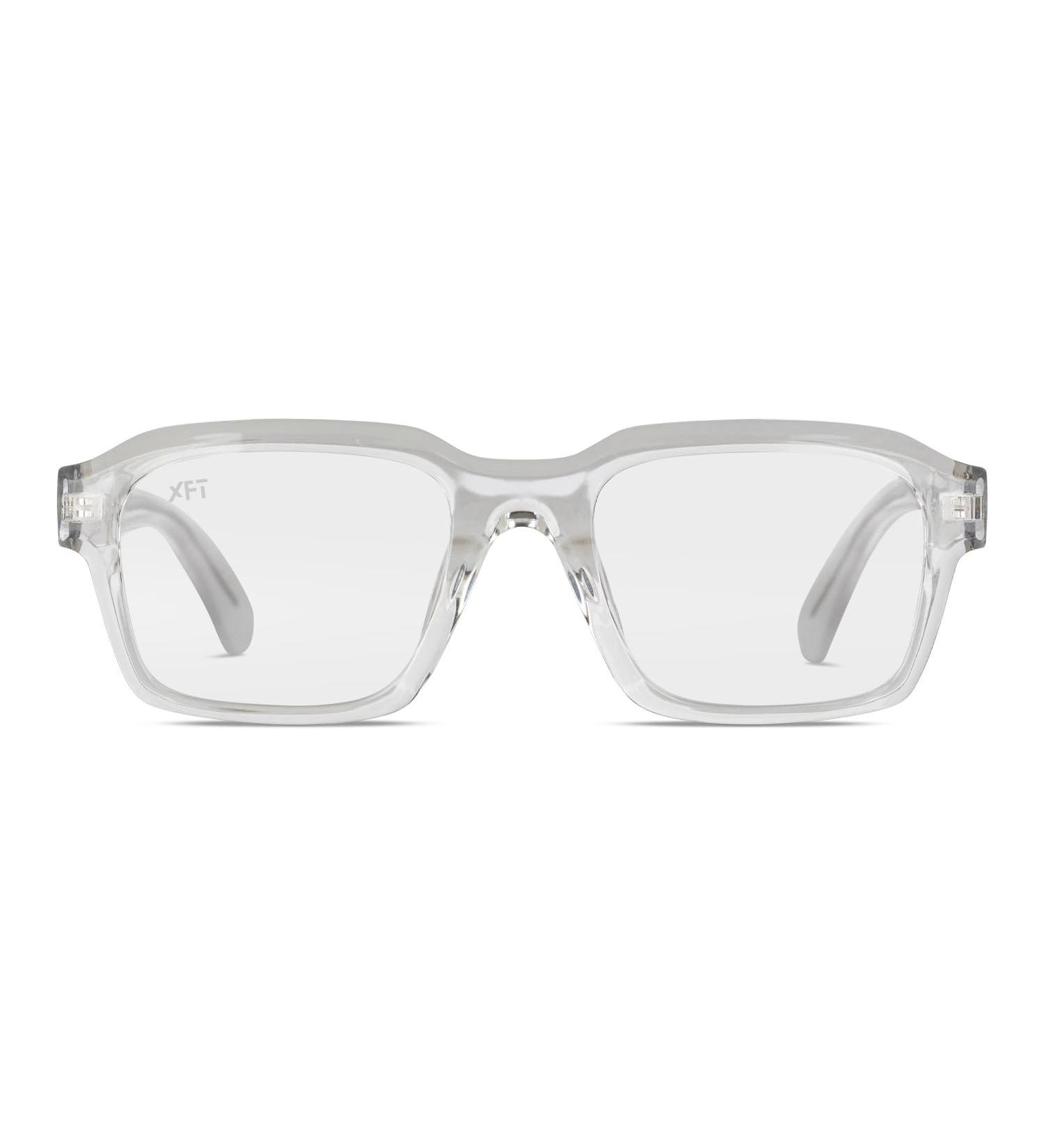 X Frame Blue Light Glasses for Men & Women | Acetate Screen Glasses | Glareflux Blueblock Therapy - Buy Online on GoSupps.com