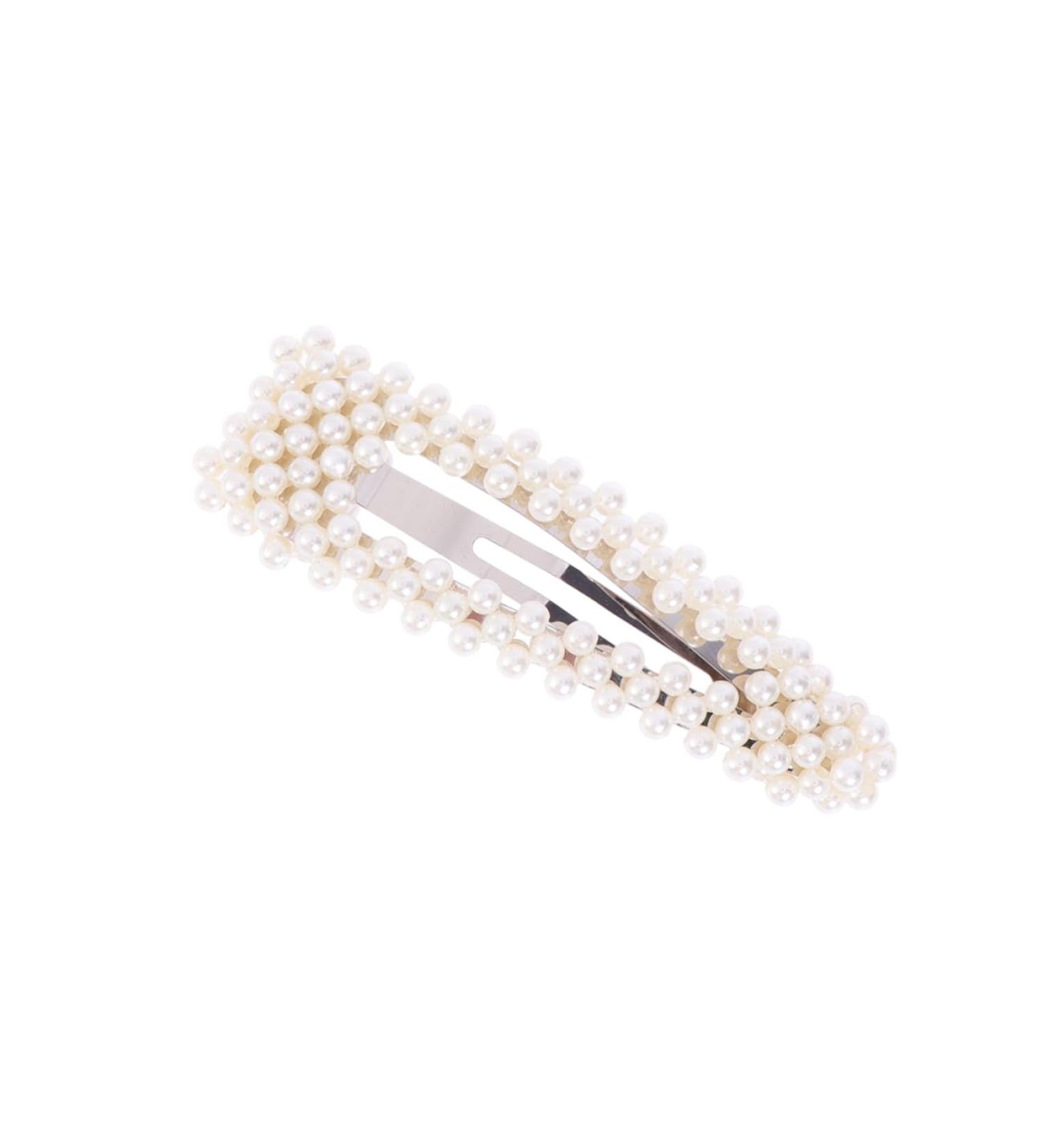 minkissy Pearl Hair Accessories Pearl Hair Pin Jewlery Beads Pearl Clips Accessories Crystal Hair Clip Pearl Hair Clips Bobby Pin Stylish Hairpin Button Big Hairpin Japanese Headgear White - Buy Online on GoSupps.com