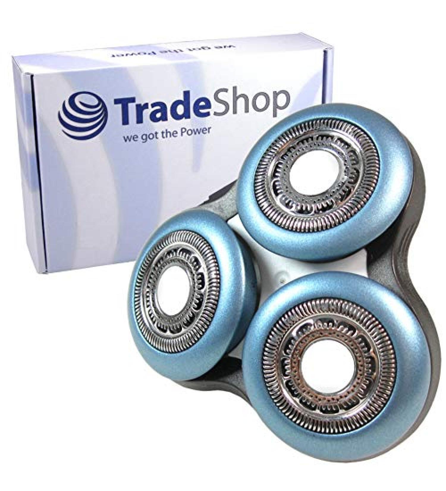 Trade-Shop Shaving Head Replacement for Philips Arcitec RQ1075 RQ1085 RQ1095 - Compatible with Sensotouch 3D | Protective Cap Included - Buy Online on GoSupps.com