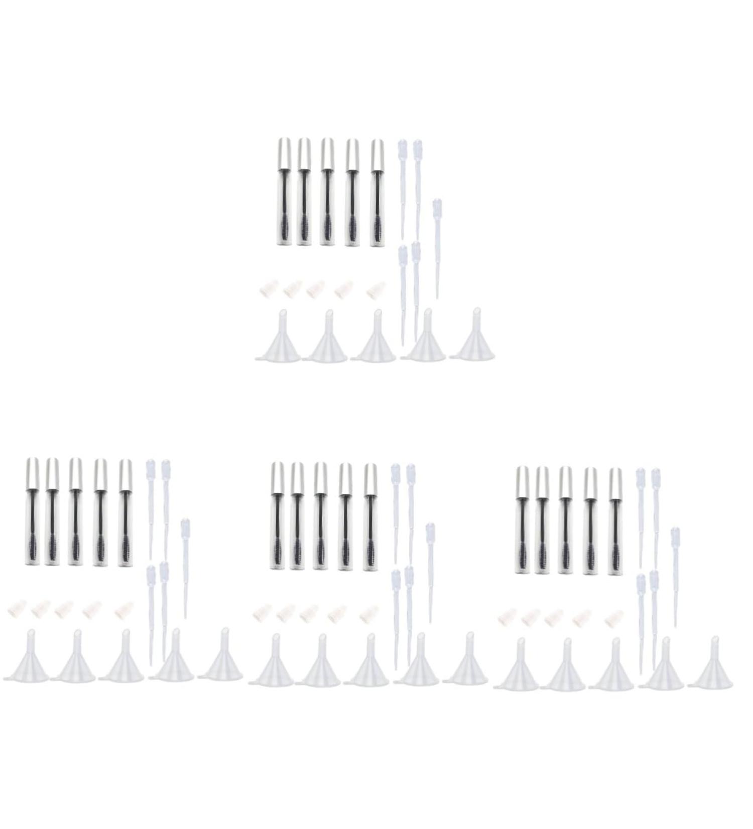 TOVINANNA 20 Pcs Empty Mascara Tube Empty Lash Tube Pipet Travel Mascara Tube Funnel Lip Gloss Tube Printable - Buy Online on GoSupps.com