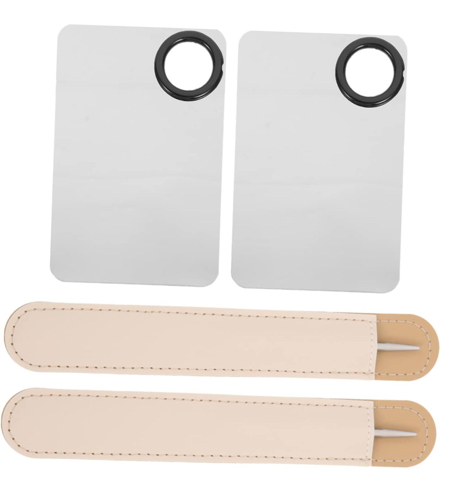 Mikinona Lot de 6 Set de Sets de Spatules de Maquillage en Acier Inoxydable Palette de M lange pour Nail Art Outils de Maquillage pour Salon et Maison Facile Nettoyer - Buy Online on GoSupps.com