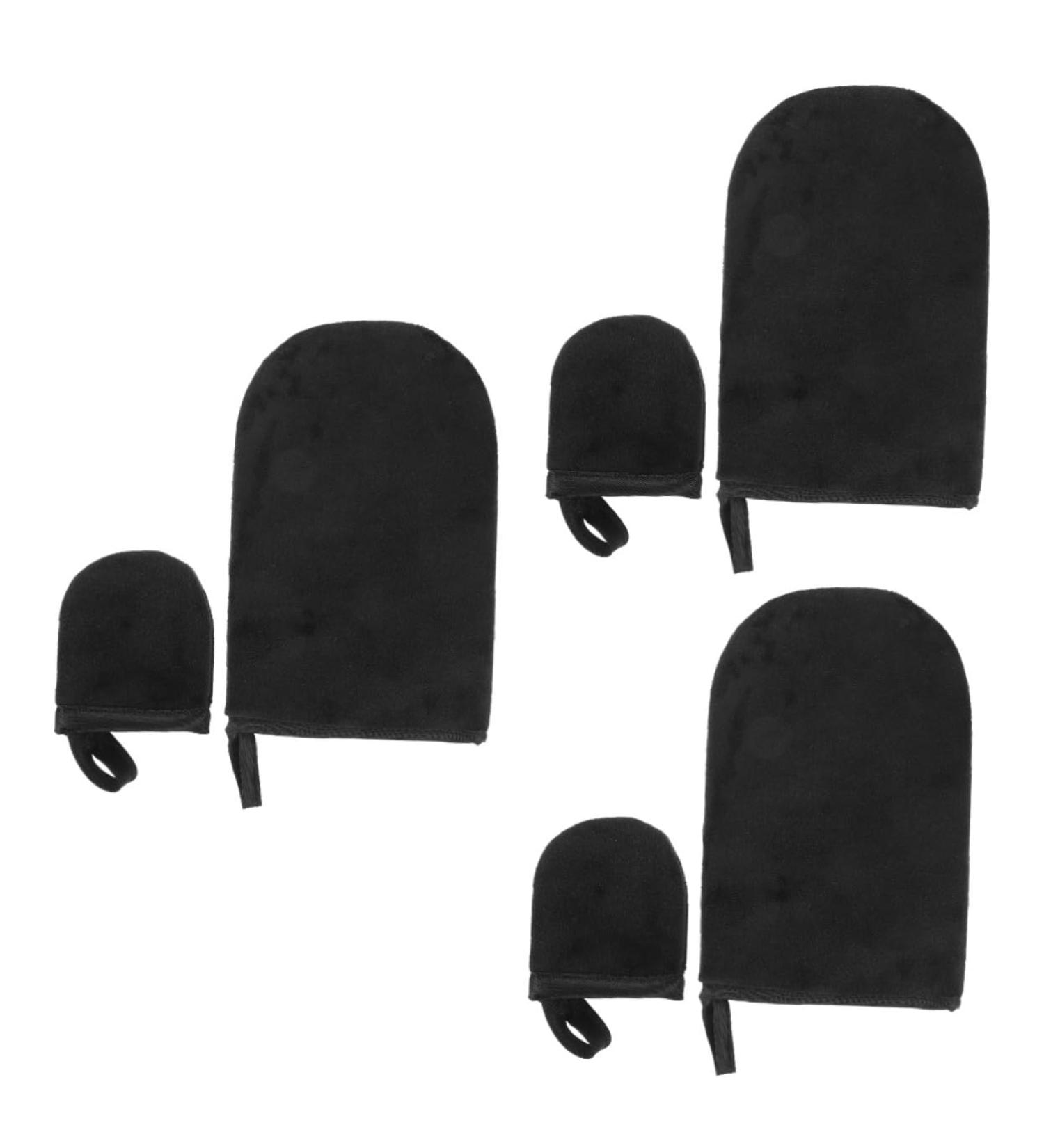 minkissy 3 Sets tanning gloves body lotion applicator face mitt for tanning lotion back tanning mitt self tanner mitt face tan mitt soft tanning mitt back lotion flocking pe Nail supplies - Buy Online on GoSupps.com