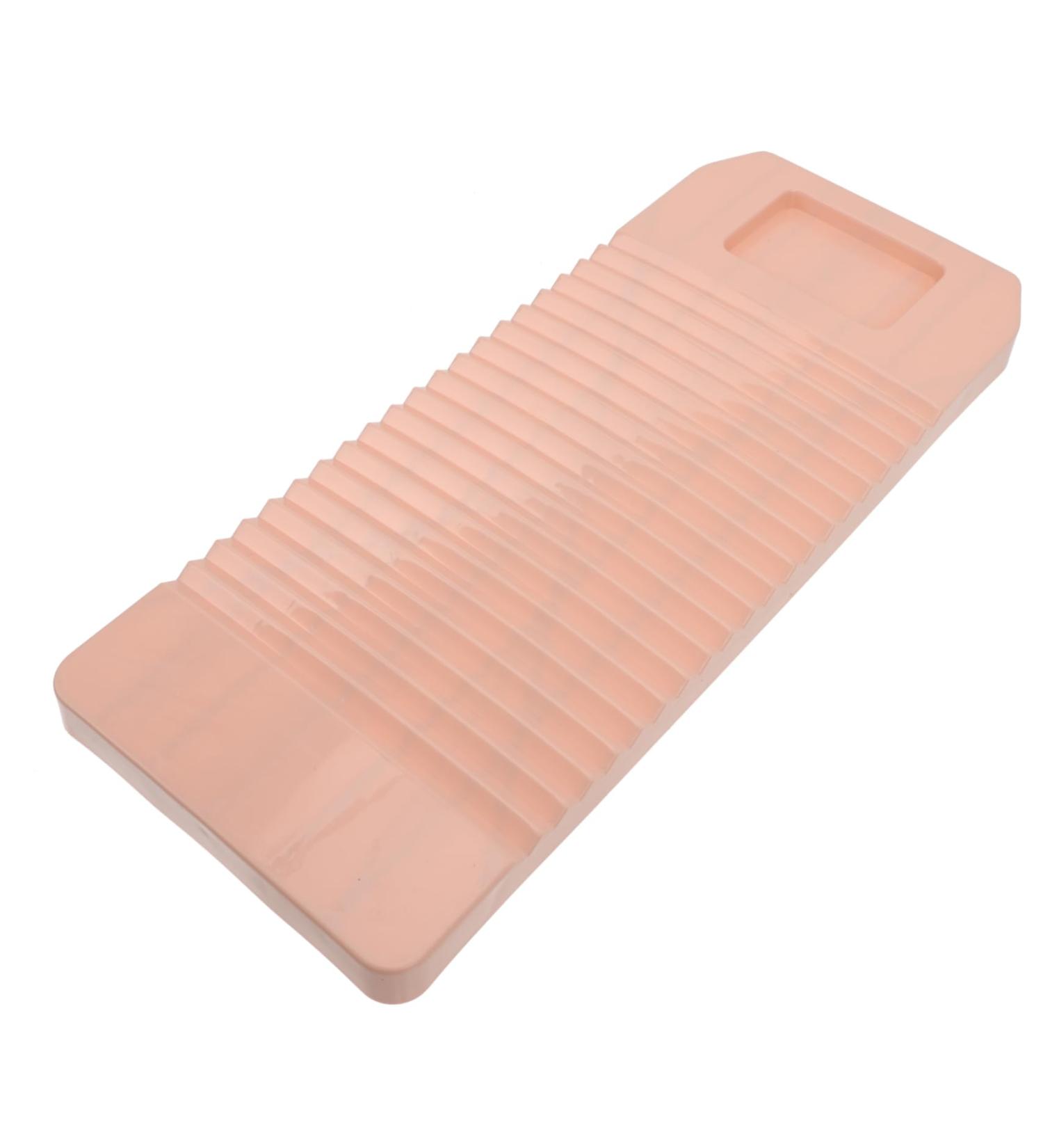 FOMIYES Plastic Washboard for Hand Washing Clothes - Durable 45.5x18cm Scrubbing Board in Pink - Ideal Household Wash Board for Efficient Laundry - Buy Online on GoSupps.com