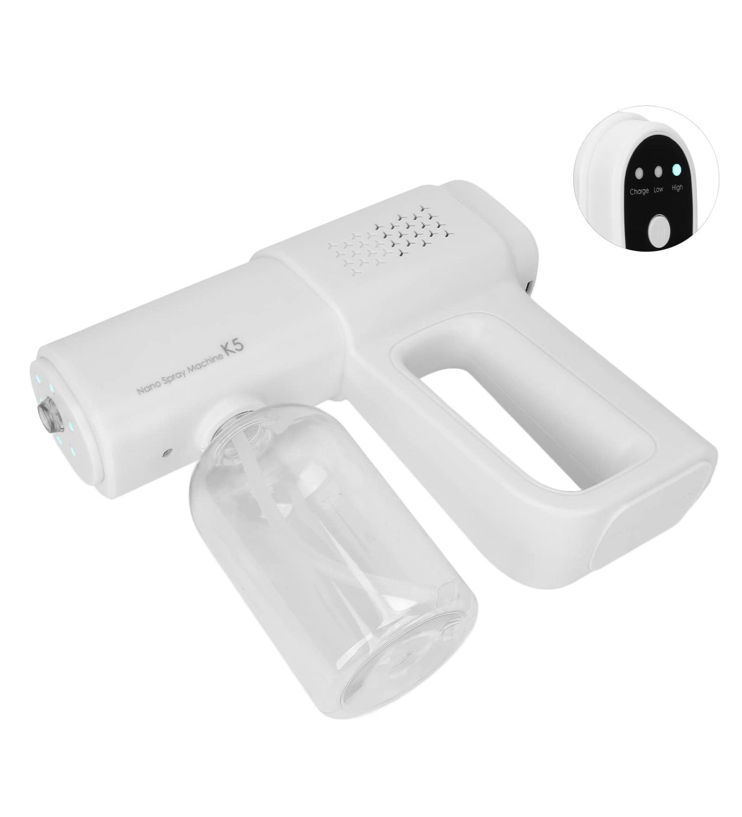 Cordless Spray Steam Gun | Pressure 380ml | Hair Care/Household Cleaning/Car Mite Removal | White - Buy Online on GoSupps.com