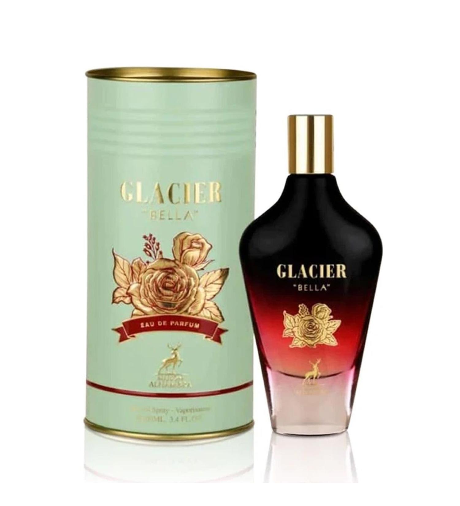 Maison Alhambra Glacier Bella for Women - 3.4 oz EDP Spray Vanilla 3.4 Fl Oz (Pack of 1)