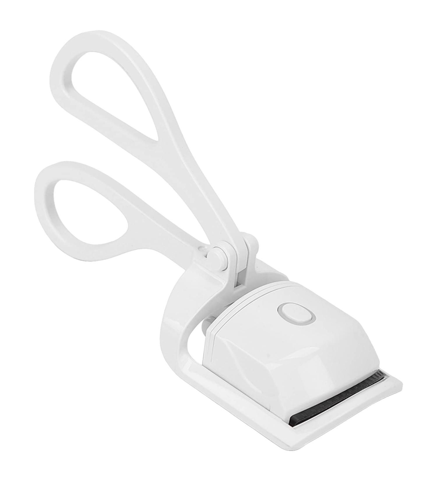 Verdant Touch Electric Heated Eyelash Curler Electric Heated Eyelash Curler USB Rechargeable Fast Heating Makeup Tool for Women Pearl White - Buy Online on GoSupps.com