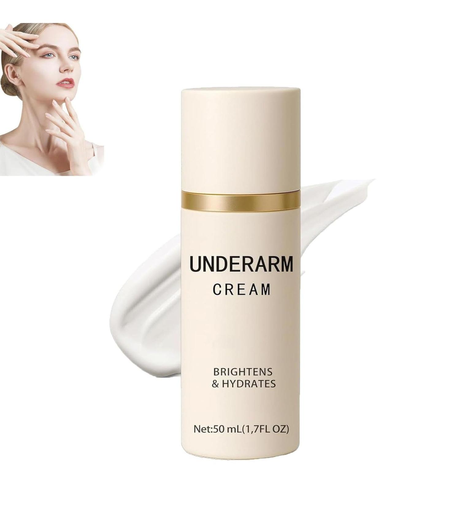 Cr me clairage sous les bras claircisse et hydrate la cr me sous les bras absorbant rapidement Formule douce sans blanchie pour un ton lisse et m m (1Pcs) - Buy Online on GoSupps.com