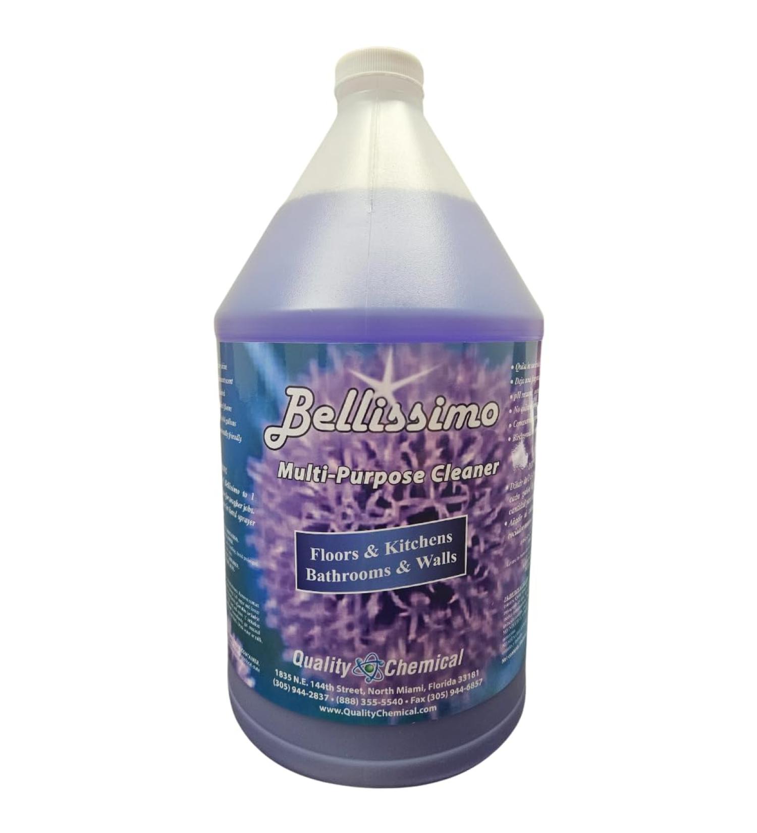 Buy Quality BELLISSIMO All Purpose Cleaner | Super Concentrated Long-Lasting Lavender Scent | 128 oz - International Shipping Available - Buy Online on GoSupps.com