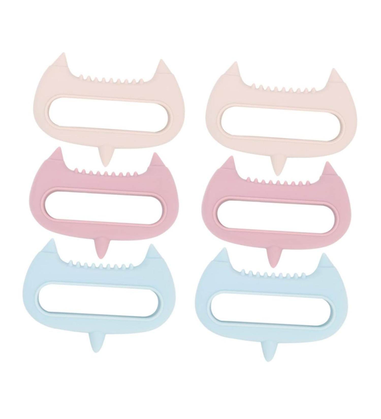 Fomiyes 6 STK Universal Massager Tools - Scalp Face & Head Relaxation Brushes for Meridian & Gel Peeling - Buy Online on GoSupps.com