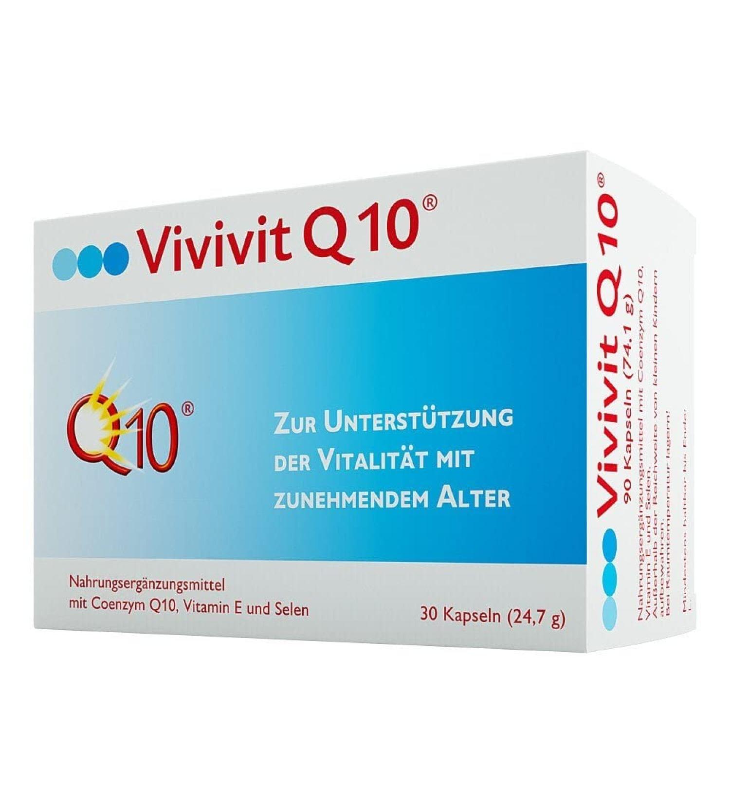 Vivivit Q10 capsules 30 hours