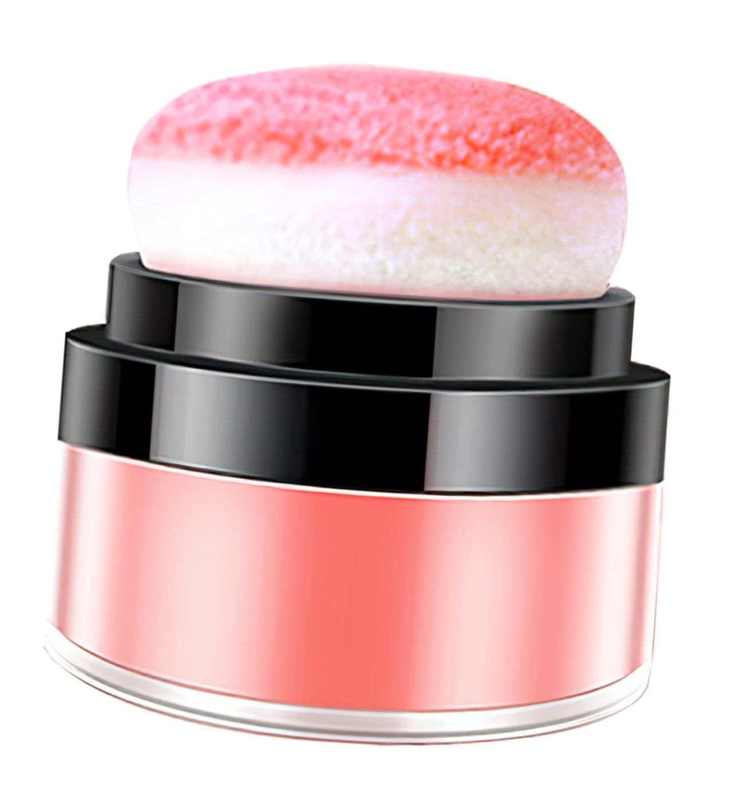 FOYTOKI Oil Control Cushion Blush Loose Powder Blush for Cheeks Blush Makeup Foundation Loose Powder Cushion Makeup Mineral Makeup Face Blushes Shimmer Powder Blush Powder Makeup Cushion - Buy Online on GoSupps.com