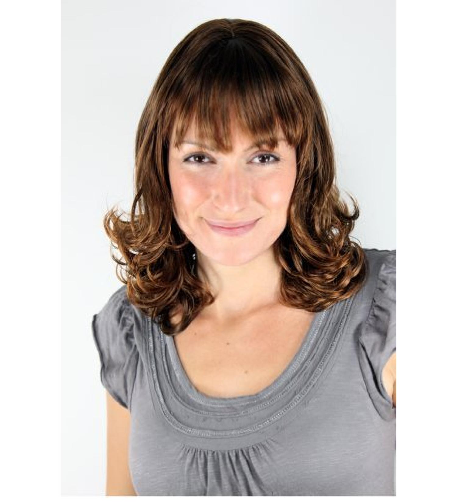 WIG ME UP 3019-2T30 Reddish Brown Medium Length Wavy Wig | International Shipping Available - Buy Online on GoSupps.com