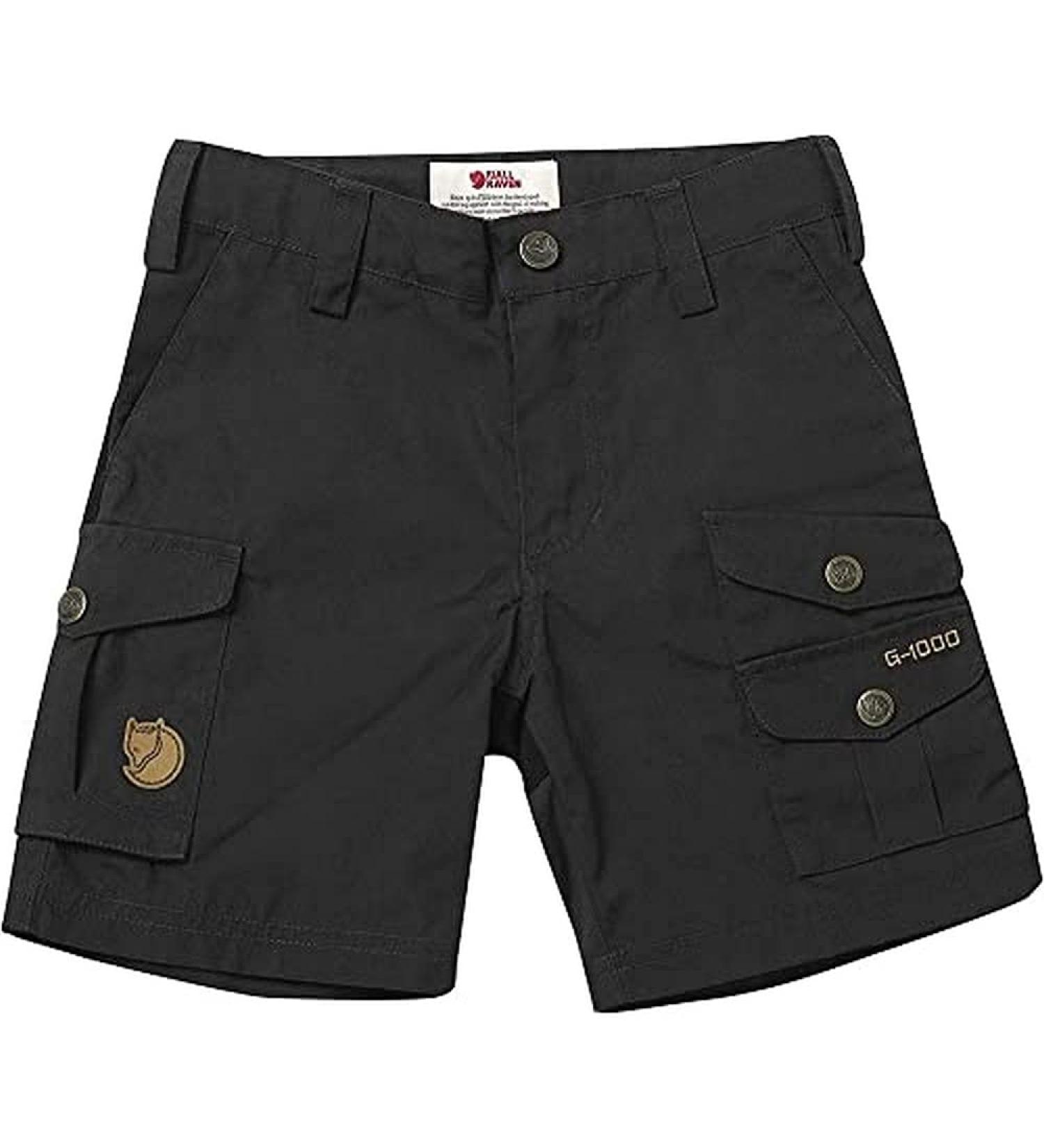 Fjallraven 82469-030 Kids Vidda Shorts Shorts Unisex Kids Dark Grey Size 158