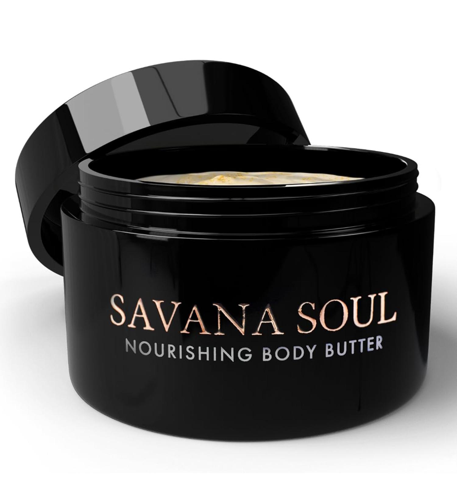 MIRROR OF YOUR BEAUTY Savana Soul Nourishing Body Butter with Niacinamide Beta Carotene Vitamin E for Fragile Skin Enhancing Tan 240ml - Buy Online on GoSupps.com