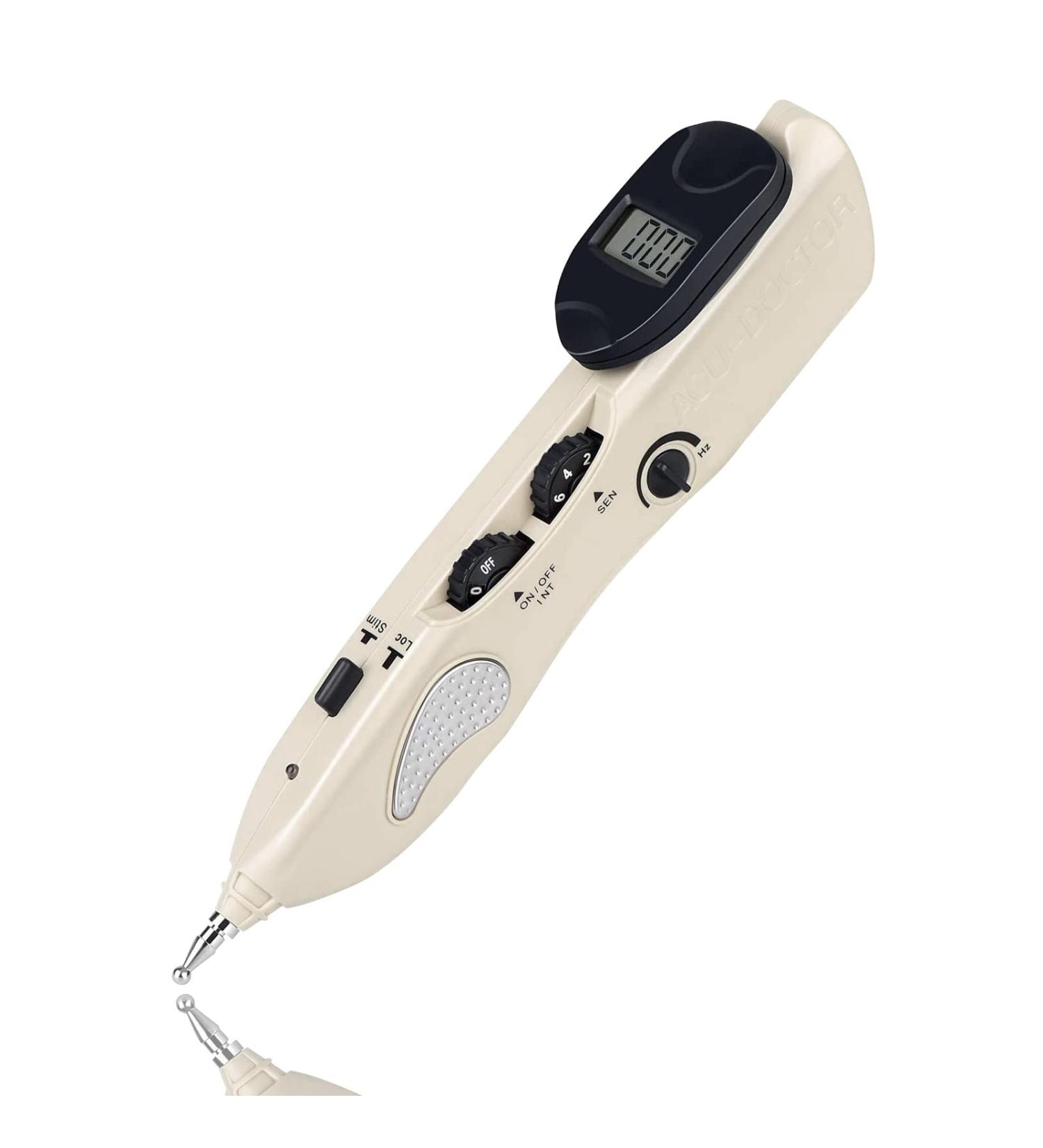 Electronic Acupuncture Pen Pain Relief Therapy | 3 Massage Heads | Rechargeable 508B - Buy Online on GoSupps.com