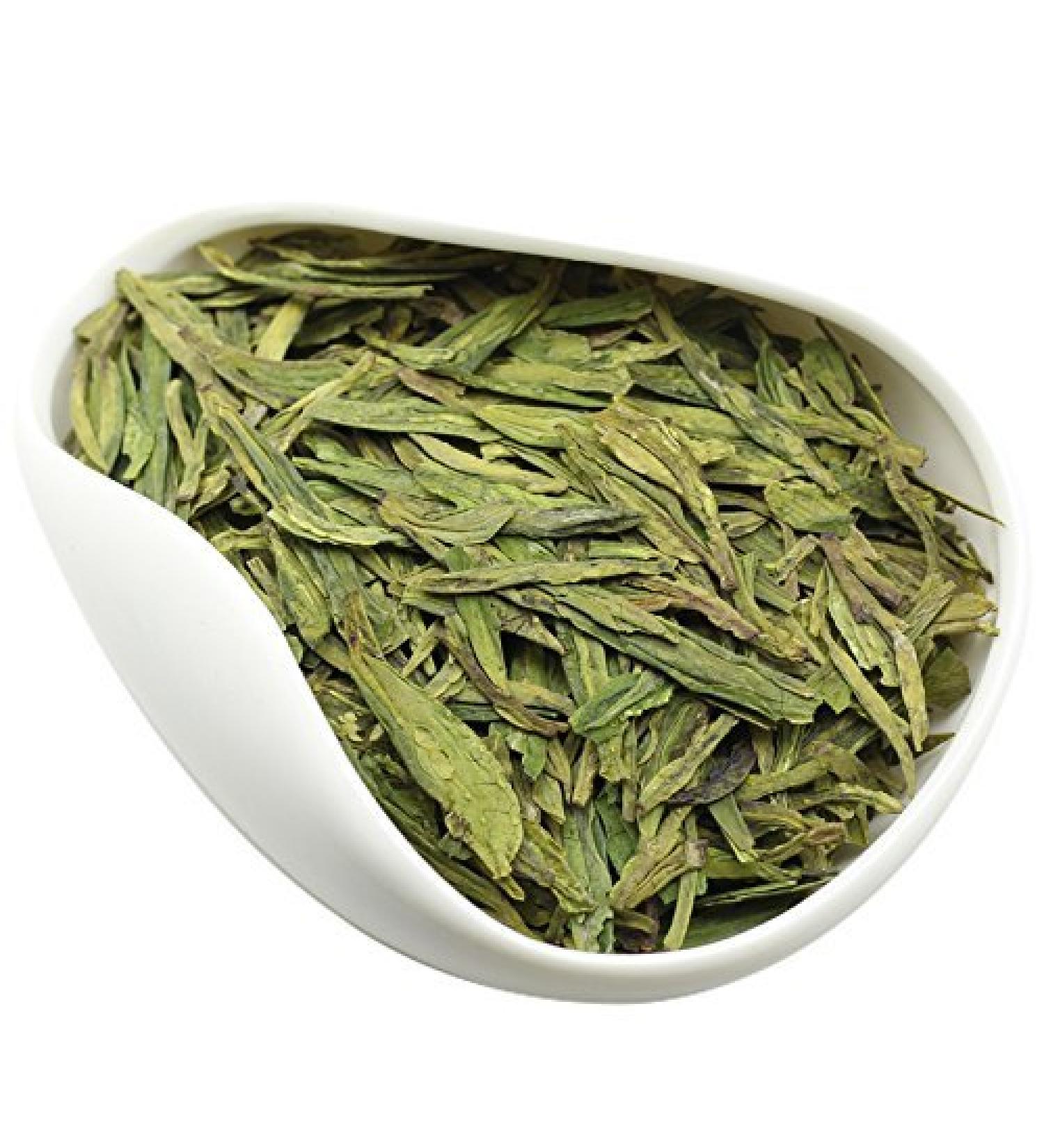 LWXLJMJZC-50 cups Supreme Long Jing (Dragon Well) Green Tea Natural Xihu Longjing Green Tea Loose Leaf Chinese Early Spring Green Tea-100g 100g Supreme Long Jing Green Tea - Buy Online on GoSupps.com