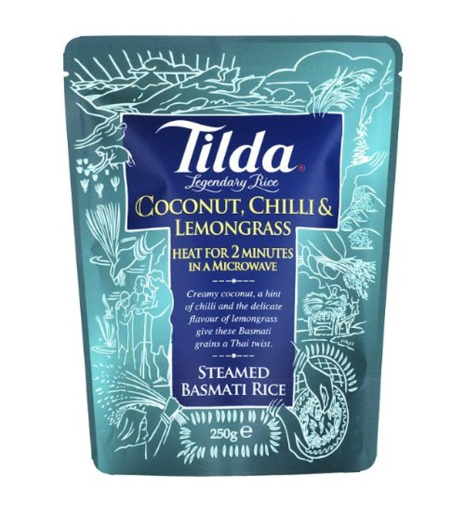 Tilda Tilda Basmati Coco Chilli and Lemongrass 6 x 250 g