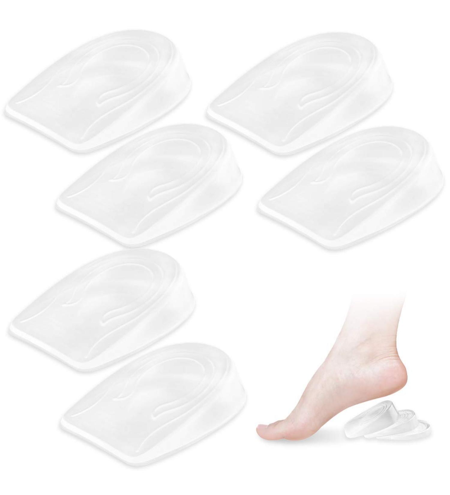 Kalevel Heel Lifts Insoles 3 Pairs Elevator Inserts for Height Increase & Leg Length Discrepancy 2 cm (0.8 in) for Men and Women International Shipping Available - Buy Online on GoSupps.com