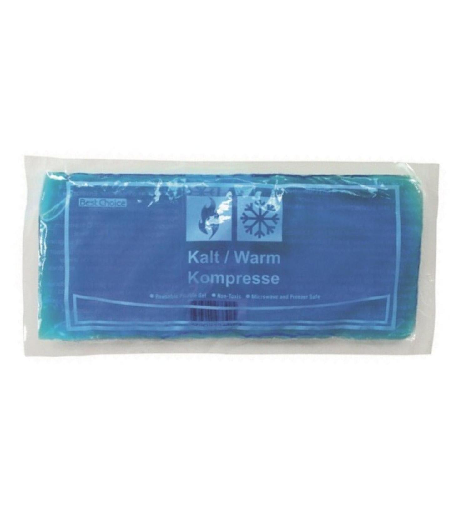 Unknown 2 x Heat Compress Cooling Compress Blue 13 x 28 cm Heat