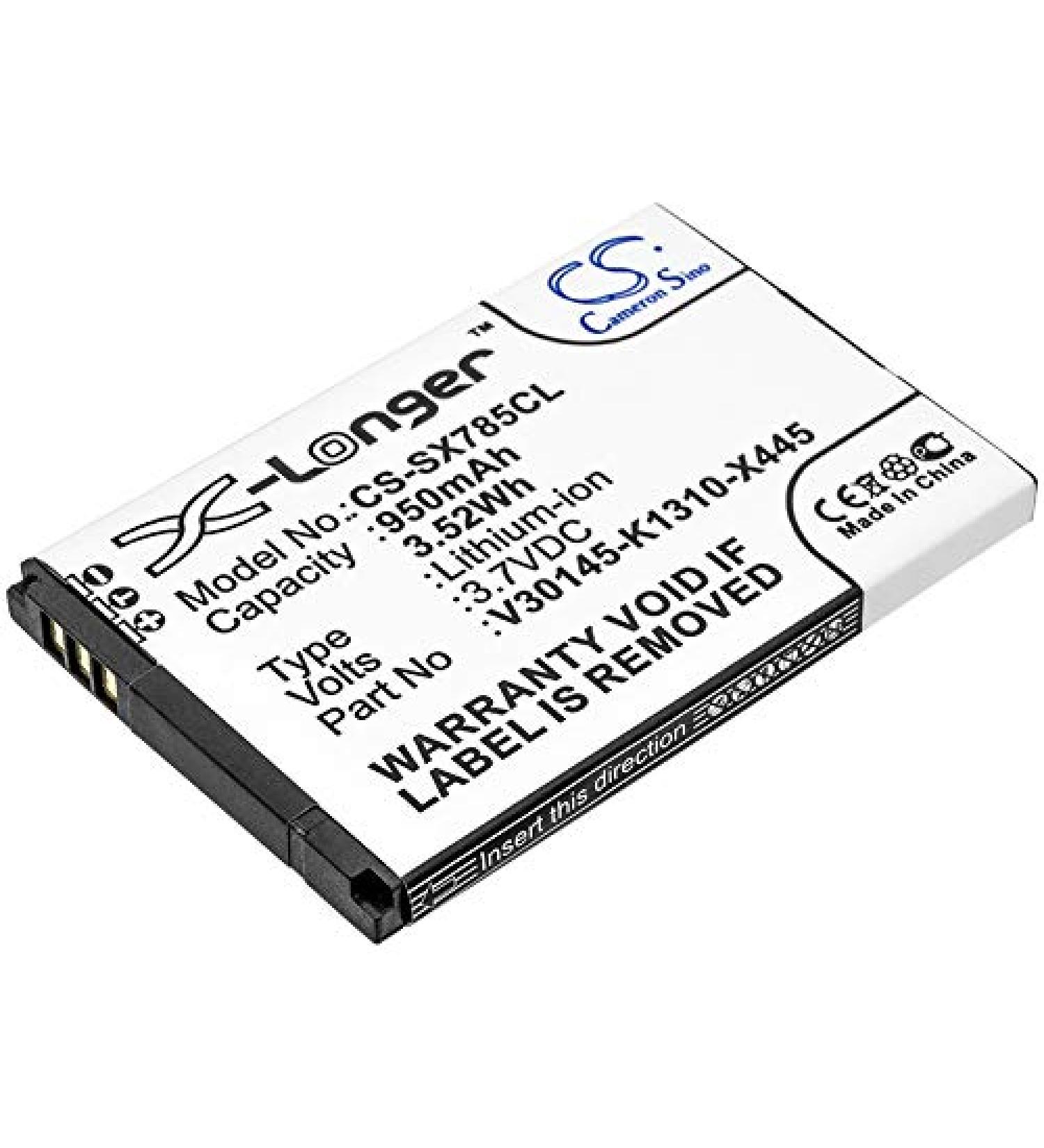High-Performance 3.7V Replacement Battery for Unify OpenStage SL4 & SL5 - 950mAh | International Shipping Available - Buy Online on GoSupps.com