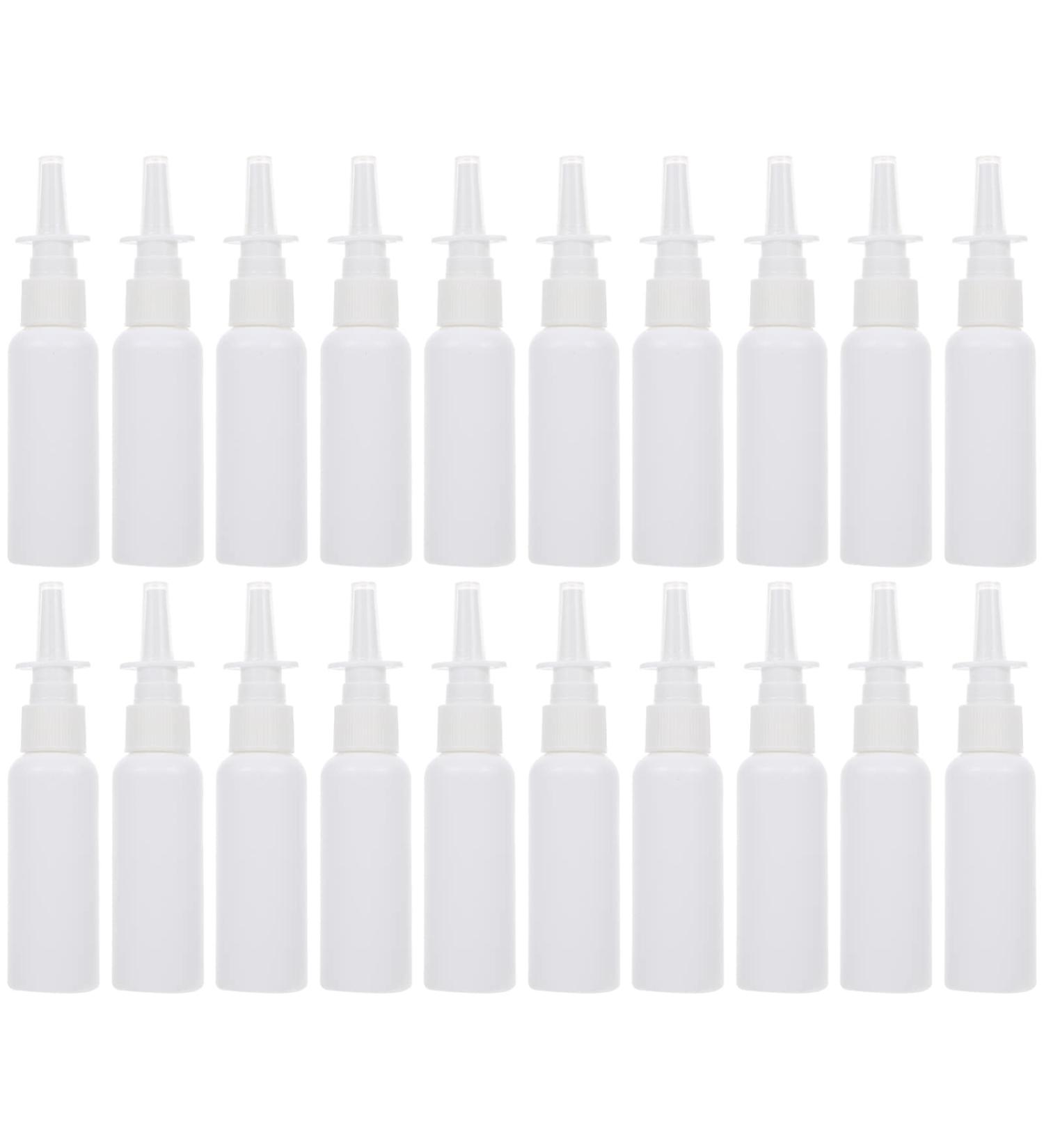 20Pcs Refillable Fine Mist Sprayer Bottles - Small Nose Pumps for Cosmetics | Perfect for Travel & DIY - Buy Online on GoSupps.com